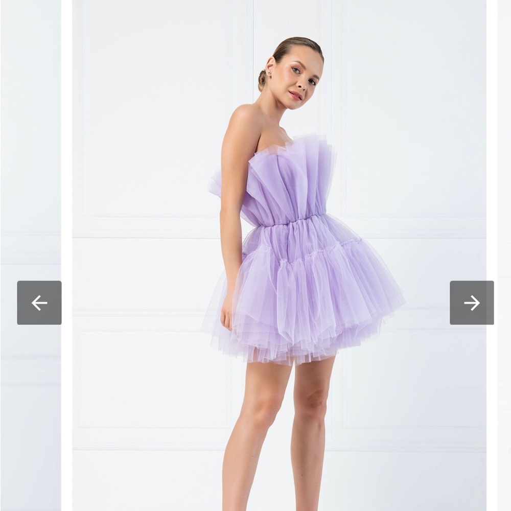 KiKiriki Tulle strapless dress
